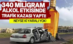 Girne'de alkollü sürücü dehşet saçtı!