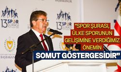 Üstel, 13. Spor Şurası açılışında vurguladı