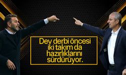 Fenerbahçe - Galatasaray derbisine yalnızca bir gün kaldı!