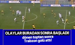 İstanbulspor - Trabzonspor maçında tartışılan pozisyon!