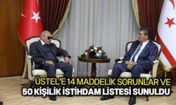 Başbakan Üstel, Engelliler Federasyonu yetkililerini kabul etti