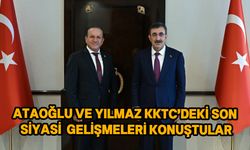 Ataoğlu ve Yılmaz Ankara'da görüştüler