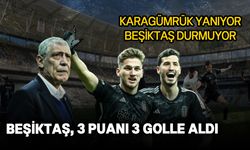Kara Kartal yeni hocasıyla güldü! Beşiktaş 3-0 Fatih Karagümrük