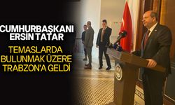 Cumhurbaşkanı Tatar, Trabzon’da