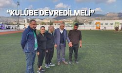 Taçoy, Değirmenlik Sadık Cemil Stadı'nın “futbol oynamaya müsait olmadığını" söyledi