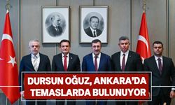 Cevdet Yılmaz, İçişleri Bakanı Dursun Oğuz'u kabul etti