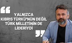 Türk Birliği Dayanışma Derneği Başkanı Prof. Dr. Arıklı, Kurucu Cumhurbaşkanı Denktaş'ı andı