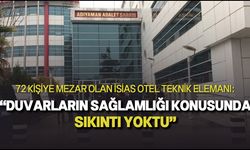 Otelin teknik elemanı tanık Hasan Gündüzoğlu sanıklarla akraba olmadığını söyledi