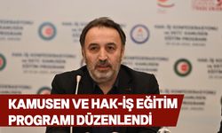 KAMUSEN ile Türkiye Hak-İş'ten eğitim programı