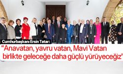 Tatar, Türkiye-Kıbrıs Türk Cumhuriyeti İş Birliği Cemiyeti heyetini kabul etti!