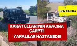 Gazimağusa-Lefkoşa Anayolu'nda kokutan kaza!