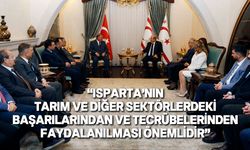 Cumhurbaşkanı Tatar, Isparta Ticaret ve Sanayi Odası’nı kabul etti