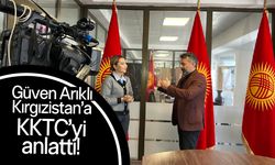 Güven Arıklı, Kırgızistan devlet televizyonu UTRK’de canlı yayına katıldı