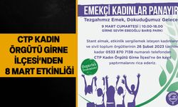 “Emekçi Kadınlar Panayırı” 9 Mart Cumartesi günü Girne'de kurulacak