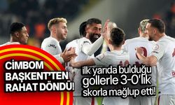Galatasaray, Ankaragücü'nü rahat geçti