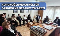 Ankara Büyükelçisi Korukoğlu'ndan Kültür Derneği’ne nezaket ziyareti