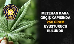 Metehan Kara Geçiş Kapısında uyuşturucu geçiren şahıs tutuklandı