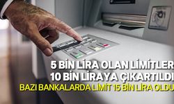 ATM'lerden ücretsiz nakit çekim limiti değişti