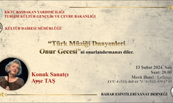 Türk Müziği Duayenleri Onur Gecesi düzenleniyor…
