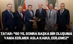 Cumhurbaşkanı Tatar, Türkiye Kamu Çalışanları Sendikaları Konfederasyonu heyetini kabul etti