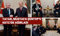 Tatar, TBMM eski Başkanı Mustafa Şentop ve beraberindeki heyet ile görüştü