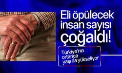 Türkiye'nin yaşlı nüfus oranı ilk kez çift hanede