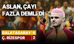 Galatasaray gol şov yaptı! Çaykur Rizespor'u yendi