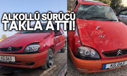 Bafra - Çayırova Anayolu'nda kaza! 1 yaralı, 1 tutuklu!