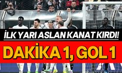 Derbi golle başladı ilk yarı Galatasaray 1-0 önde bitirdi!