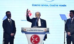 MHP 14. Olağan Büyük Kurultayı'nda Bahçeli, genel başkanlığa yeniden seçildi