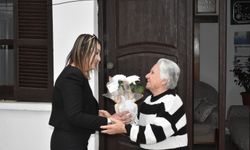 Girne Belediye personeli, Lapta Huzurevi ve İkinci Bahar programı üyelerini ziyaret etti