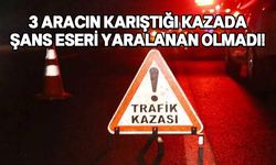 Lefkoşa -Girne ana yolunda zincirleme kaza!