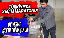 İstanbul ve Ankara dahil 49 ilde oy verme işlemi başladı
