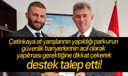 Kıbrıs Türk At Yarışları Derneği Başkan’ı Bahir Çetinkaya'dan Feyzioğlu'na ziyaret!