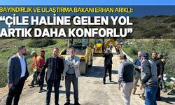 Sadrazamköy-Kayalar Yolu'nda yapılan onarım çalışmaları sona erdi