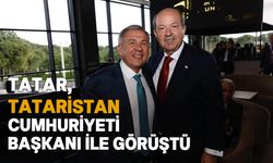 Cumhurbaşkanı Tatar, Tataristan Cumhuriyeti başkanı ile bir araya geldi