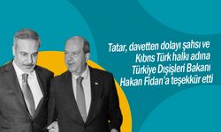 Tatar, Türkiye Cumhuriyeti Dışişleri Bakanı Hakan Fidan ile görüştü