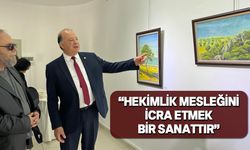 “Hekimlerin Sanat Sergisi” törenle açıldı