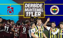 Trabzonspor - Fenerbahçe maçının muhtemel 11'leri