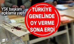 Türkiye sandık başına gitti! Oy verme işlemi sona erdi