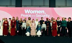 Başbakan Üstel'in eşi Zerrin Üstel, Yüksek Düzeyli Kadın, Barış ve Güvenlik konulu panele katıldı