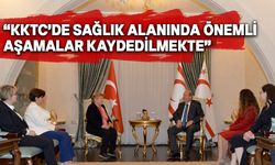 Cumhurbaşkanı Ersin Tatar akademisyenleri kabul etti