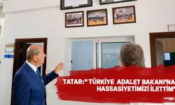 Cumhurbaşkanı Tatar, İsias duruşması öncesinde Gazimağusa TMK’yı ziyaret etti
