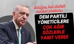 Erdoğan’dan Türk Bayrağı'nı kaldıran Dem Parti'ye kayyum sinyali!