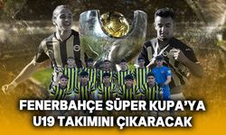 Fenerbahçe, Süper Kupa maçı için U19 takımıyla Şanlıurfa'ya gidecek