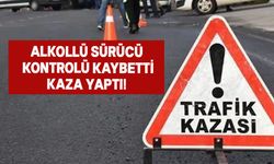 Girne’de 170 mlgr alkollü sürücü kaza yaptı!