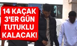 Huzur operasyonlarında Girne'de yakalanan 14 kaçak mahkemeye çıkarıldı!