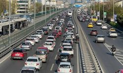 İstanbul'da trafik çilesi bayramda daha da arttı