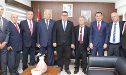 Berova, Türk Barış Kuvvetleri Gaziler Derneği heyetini kabul etti