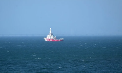 Kıbrıs Rum Kesimi'nden gelen ikinci yardım gemisi Gazze sahiline ulaştı